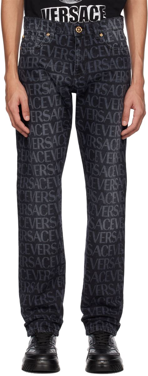 black versace jeans jeans|Versace Jeans online shopping.